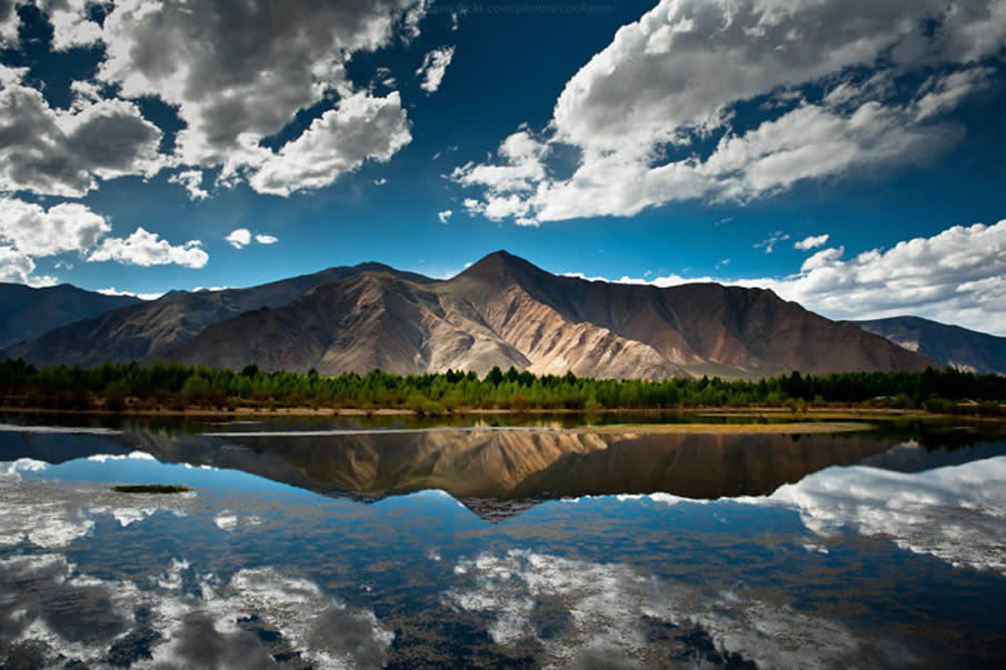 Mirrored Mountain