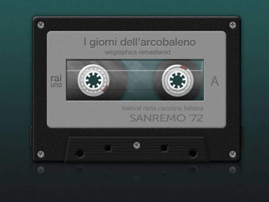 How to Create A Detailed Cassette Tape in Photoshop