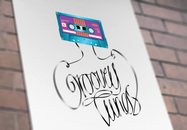 Mix Tapes Typography