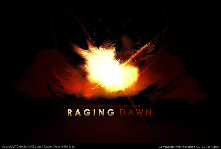 Raging Dawn Brushes 