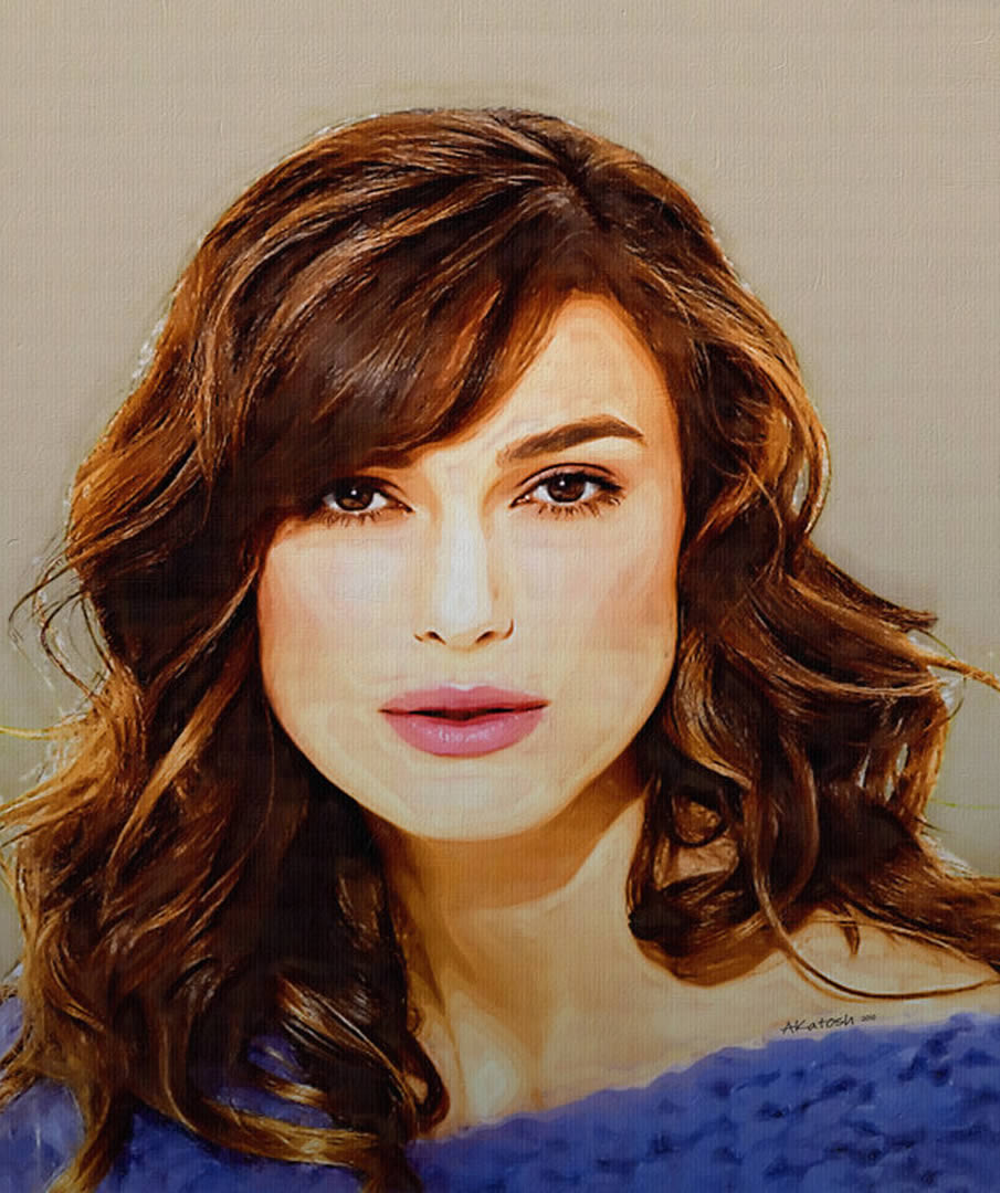  Keira Knightley Painting