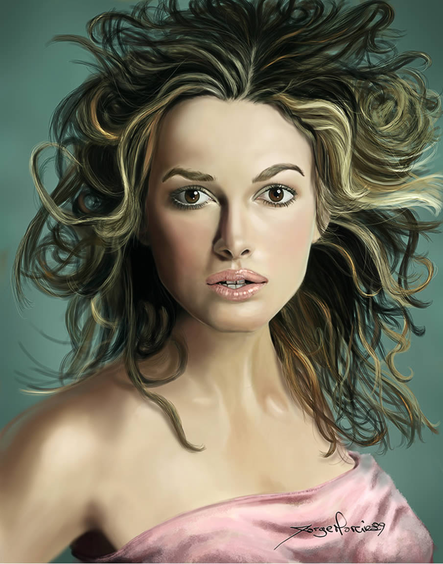  Keira Knightley Digital Painting