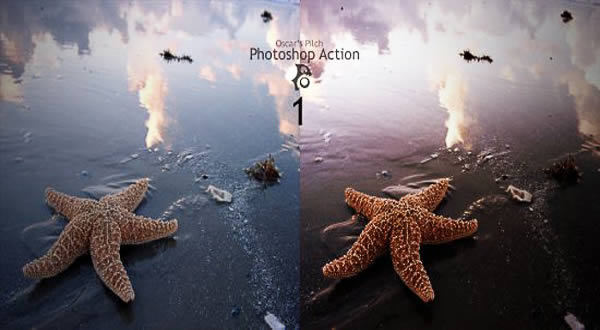 Oscar Pilch Photoshop Action 1