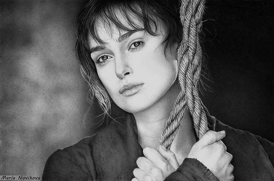  Keira Knightley Drawing 