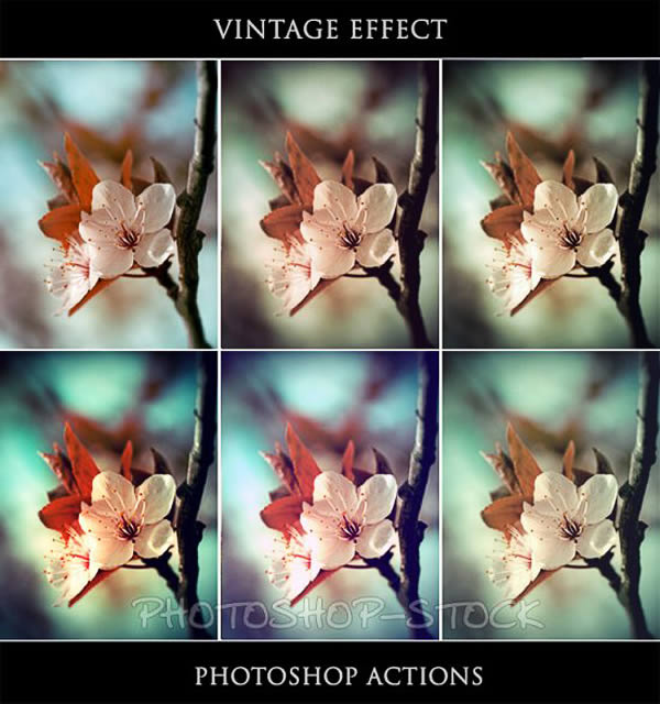 Vintage Effect Ps Actions 