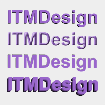 Create 3D Text in adobe Fireworks