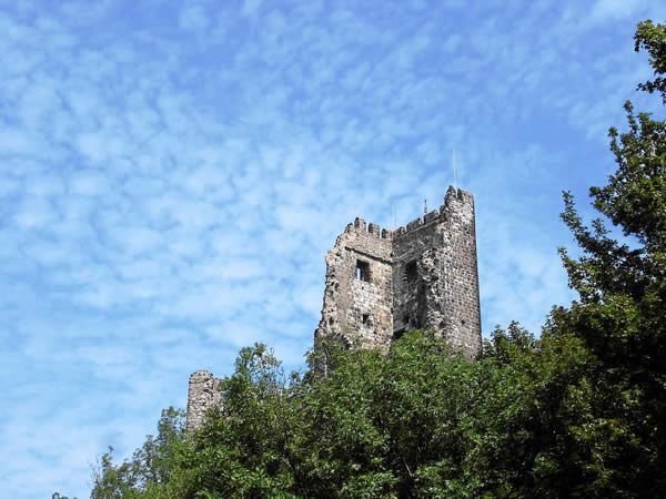 Ruin on top of Drachenfels