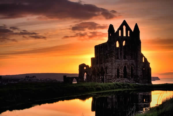 Abby in Whitby, Britain