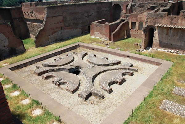 Ruins by the Pantheon