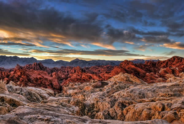 Fire Canyon Sunrise