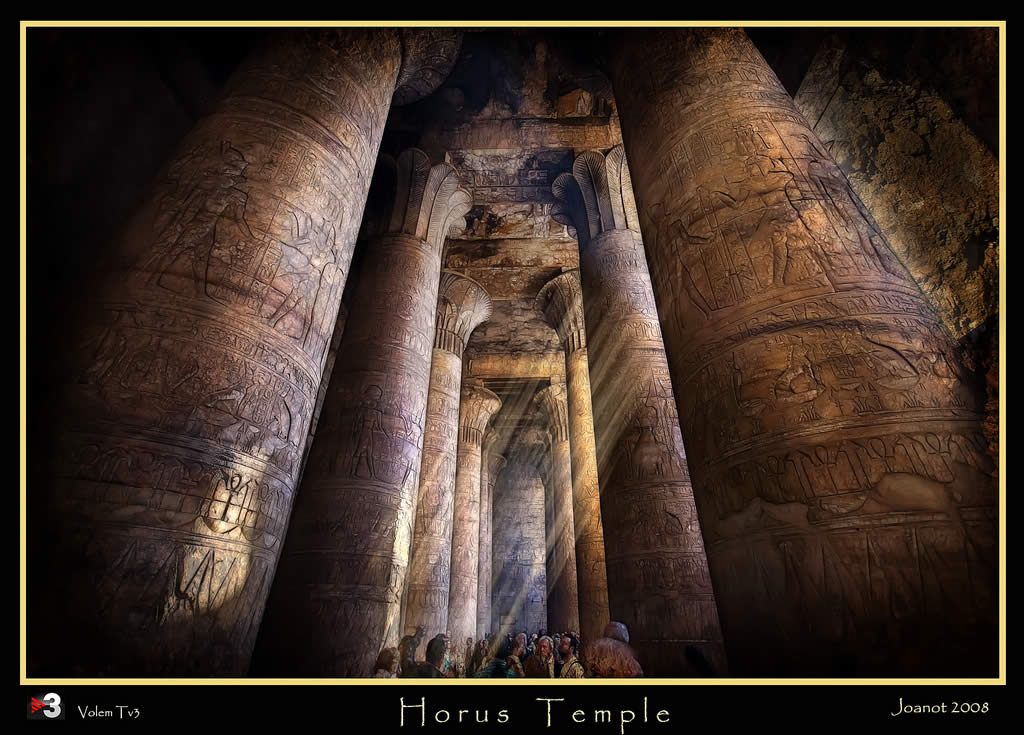 Horus temple (Edfu) Egypt