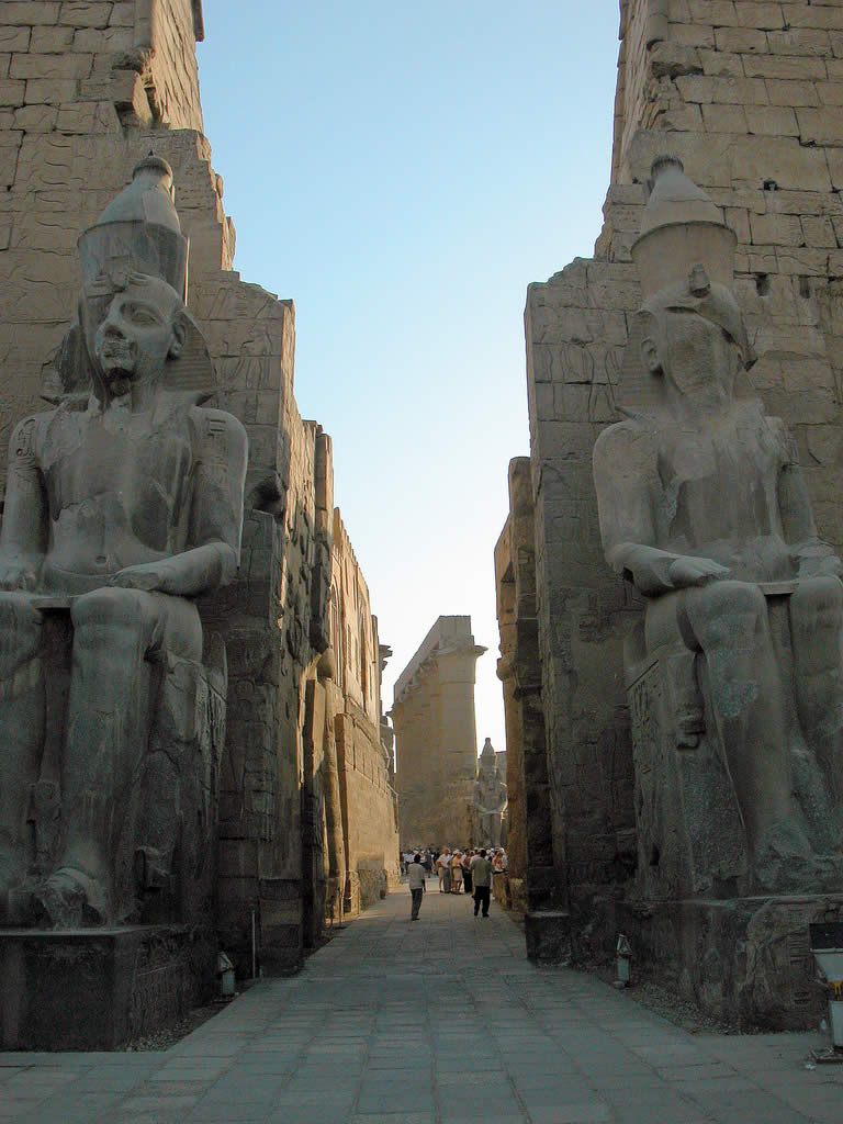 The Entrance Pylon of Luxor Temple