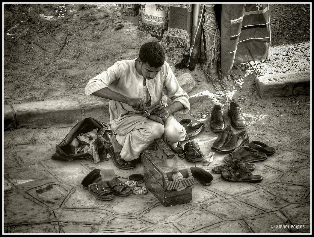 Egypt Scenes - Aswan, Street Works