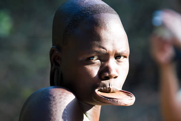 Mursi Frauen - Ethiopia