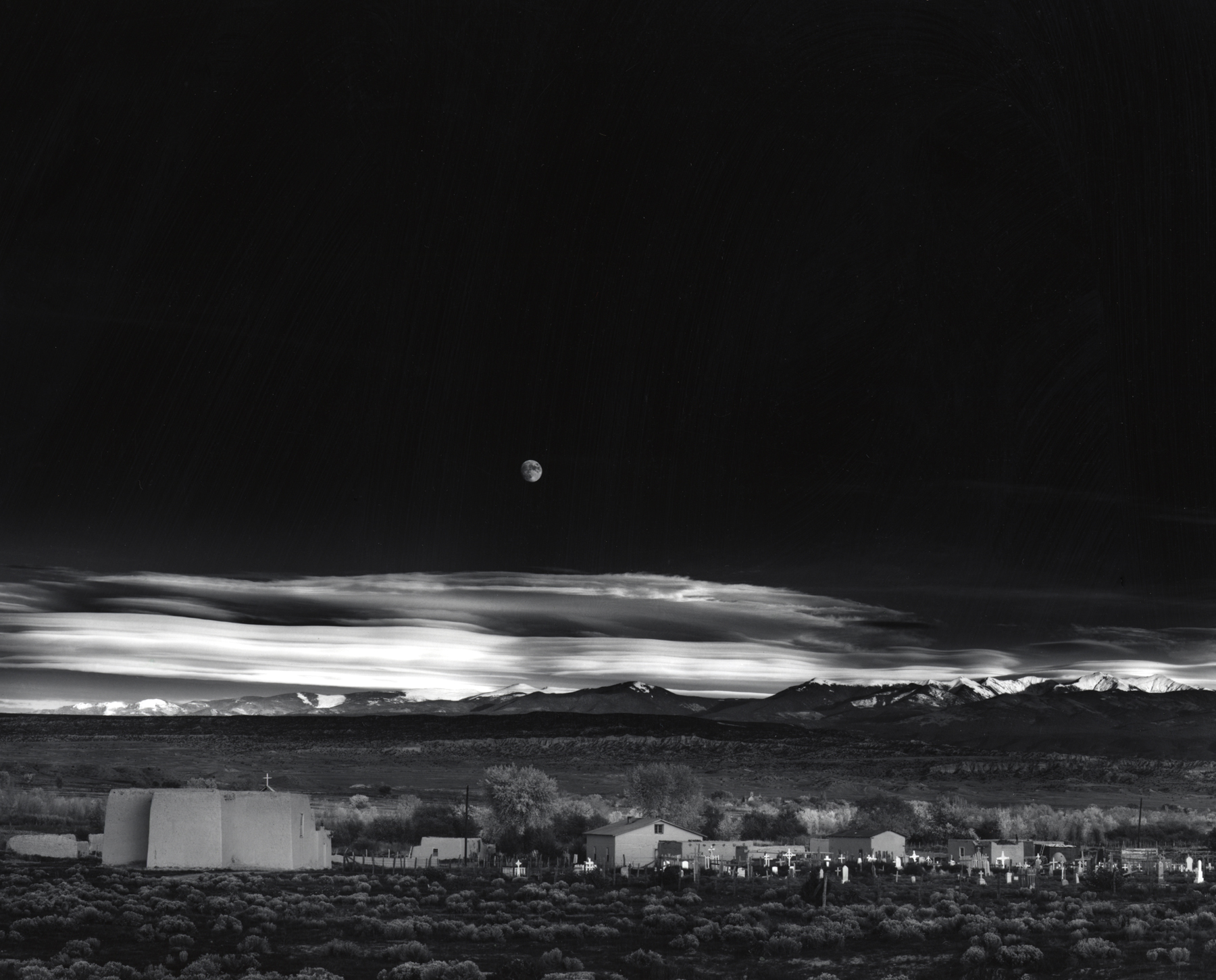 Moonrise, Hernandez, New Mexico