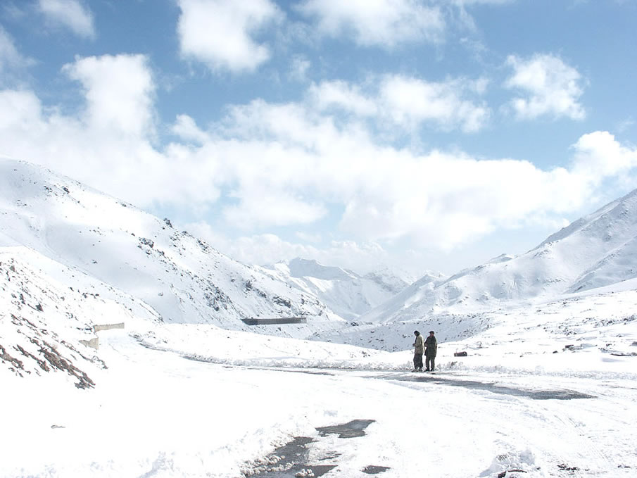 The Salang Pass in Afghanistan