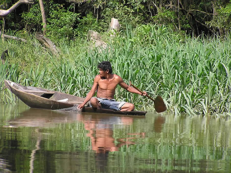 Man On The Amazon