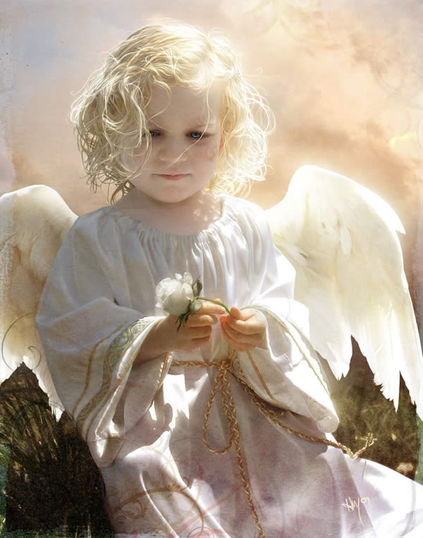 Annie as an Angel