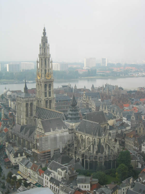 View from the Boerentoren: Cathedral