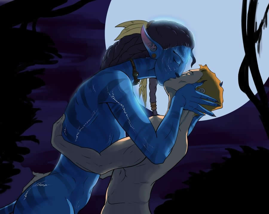 Avatar Kissing