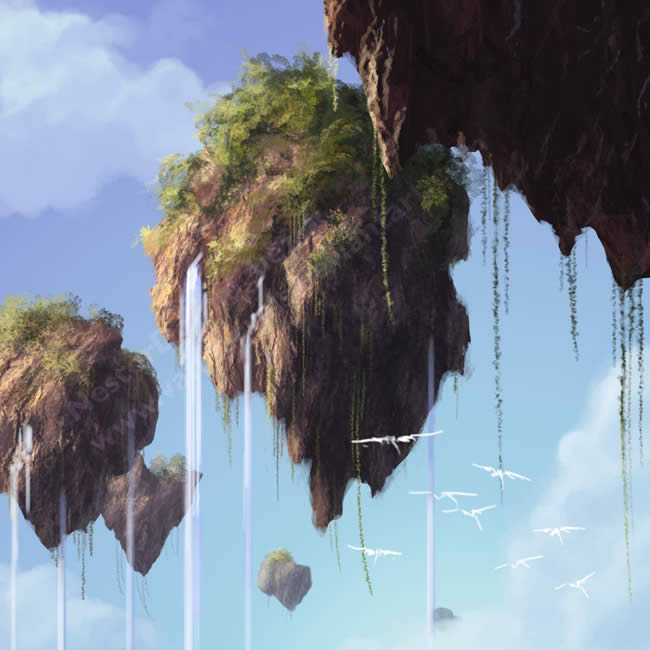 Avatar Floating Mountains