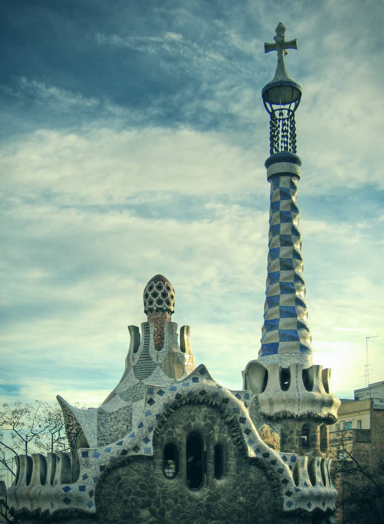 Guell Park gatehouse