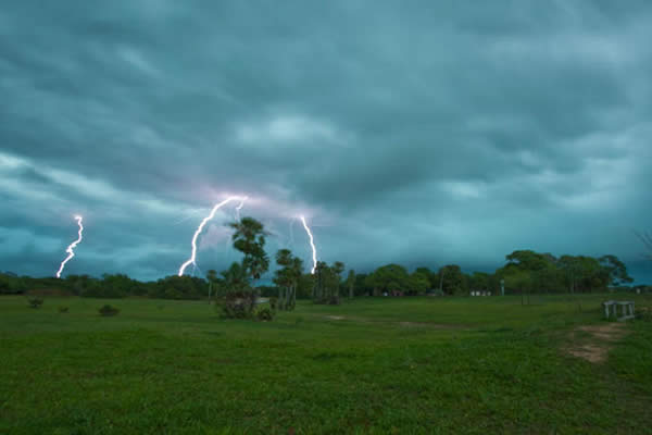 Thunderstorm in Brazil