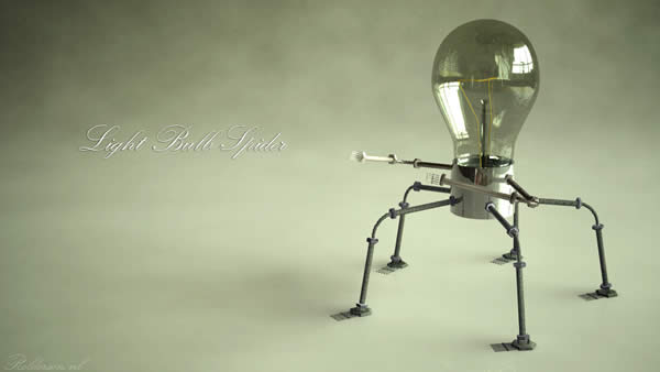 Light Bulb Spider