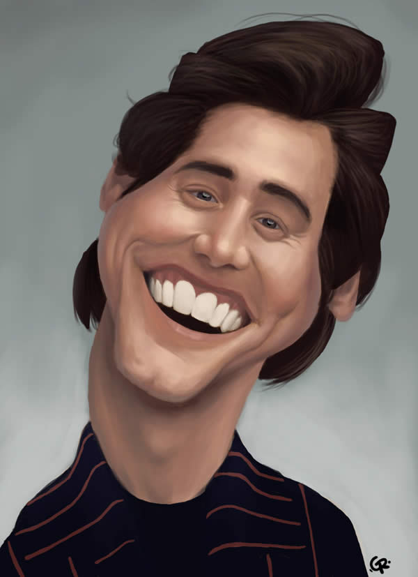 Jim Carrey Caricature