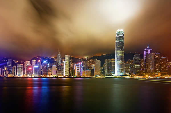 Panorama of Hong Kong Island