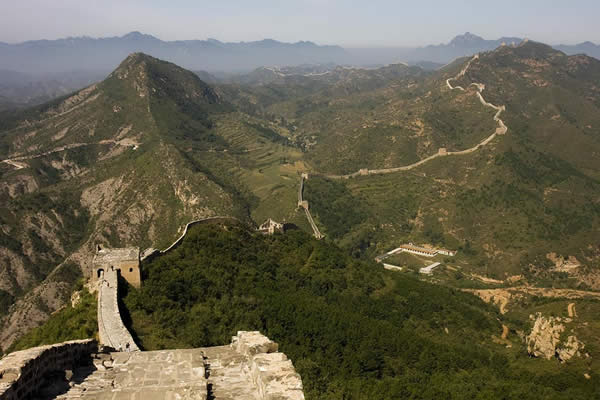 Simatai Great Wall of China - long shot