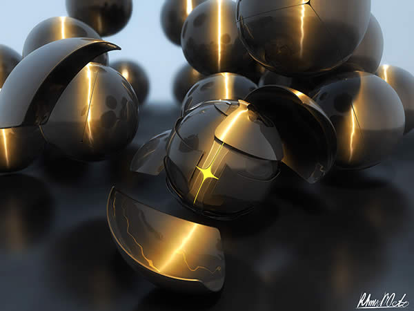 Create an Abstract Armored Sphere Scene in Cinema 4D