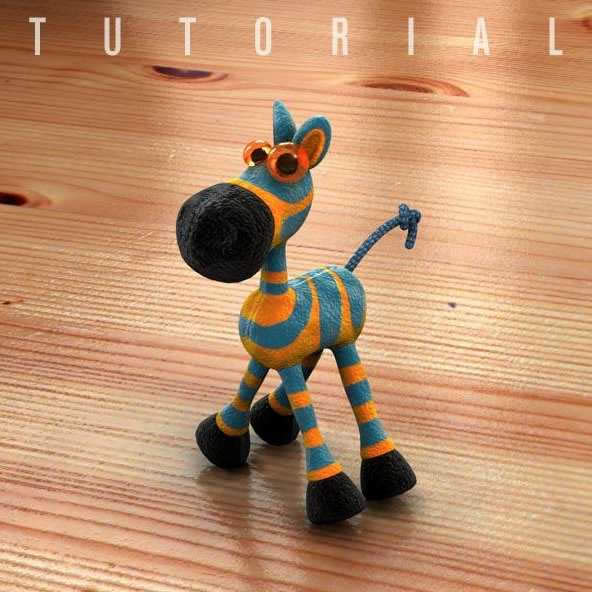 Modeling a Zebra Toy