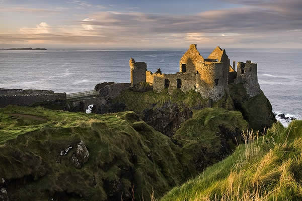 Evening Light at Dunluce