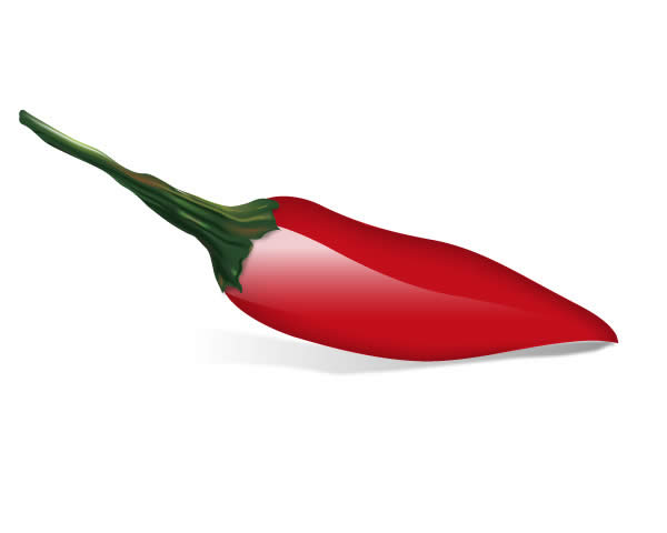 Illustrating a Chili Pepper with Illustrator's Envelope Distort Tool