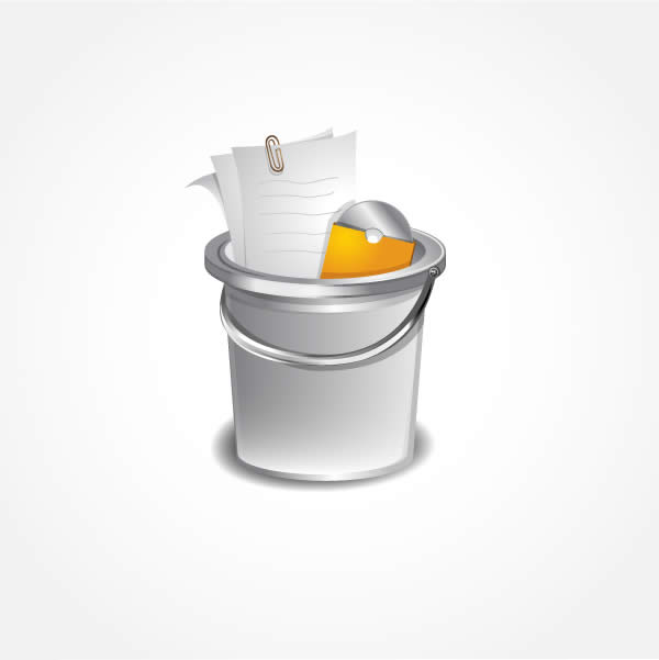 How to Create a Shiny Bucket Icon