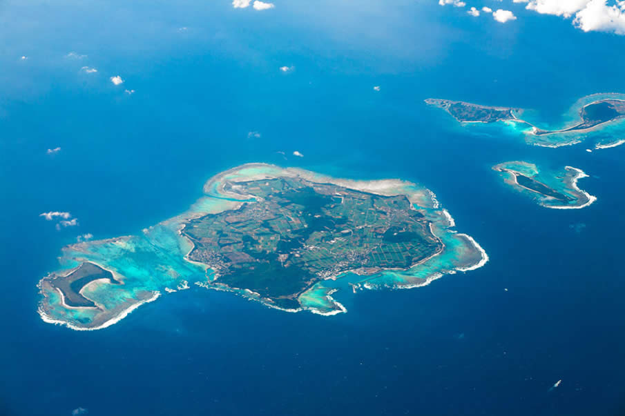 Izena Island and Iheya Island