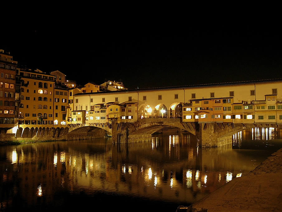 Ponte Vecchio by Night