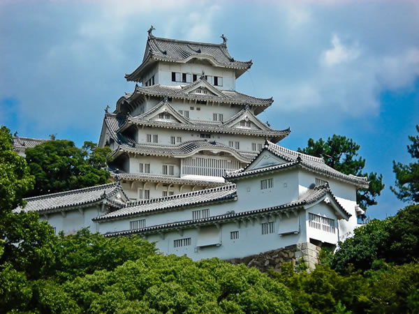 Замок Химэдзи Японии