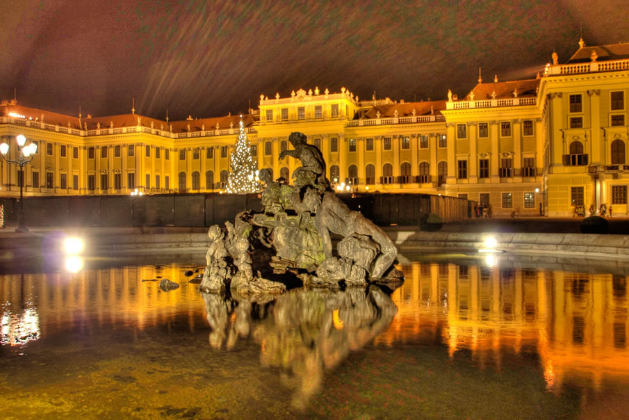 Schönbrunn Palace in Vienna