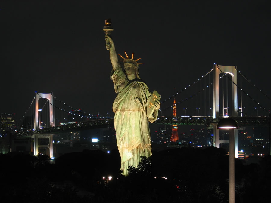 Statue of Liberty in Odaibo