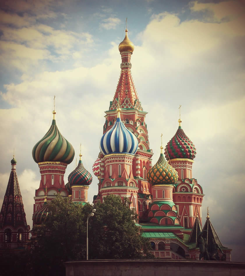 St Basil Cathedral in Moscow