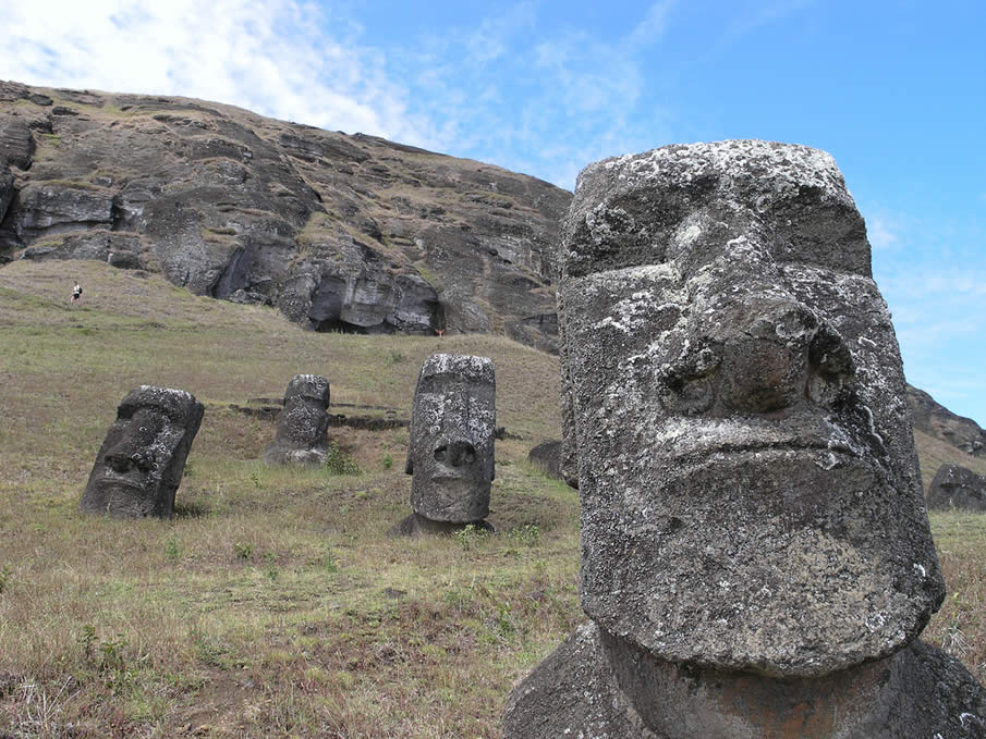 Easter Island in the Polynesian Triangle