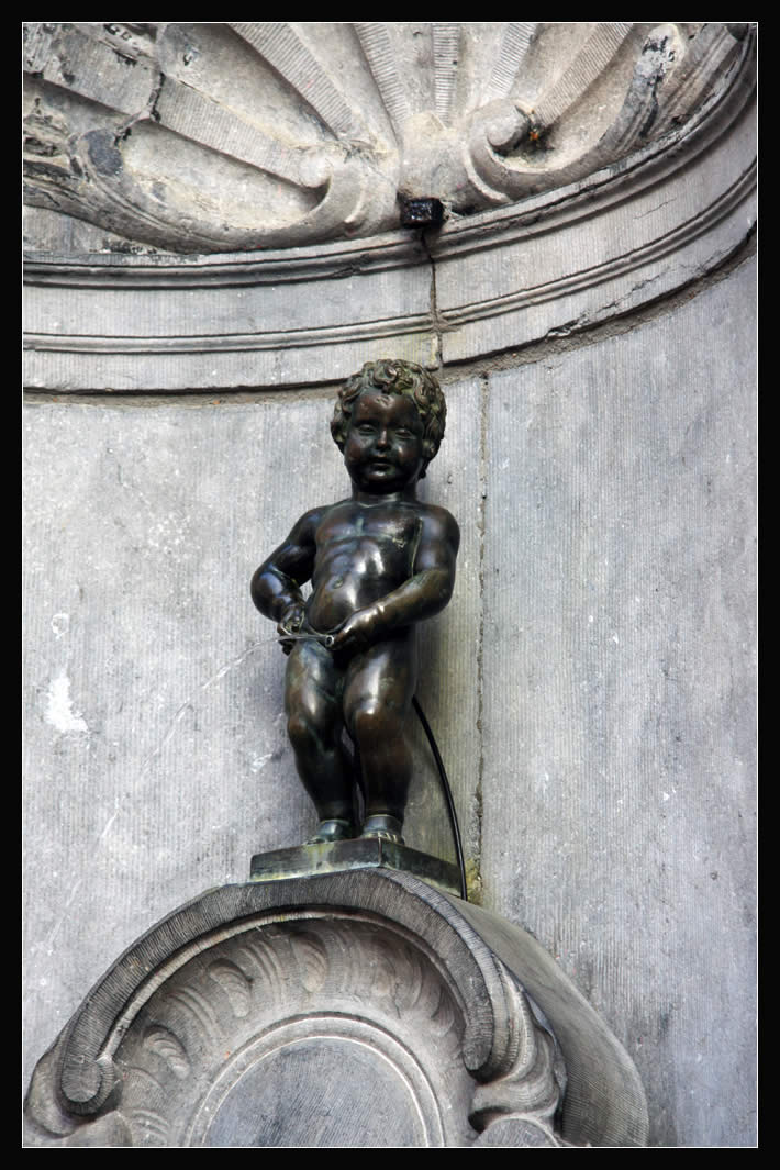 Manneke Pis in Brussels