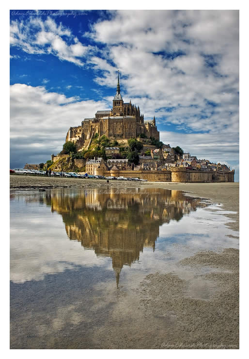 Mont St Michel, în Franţa