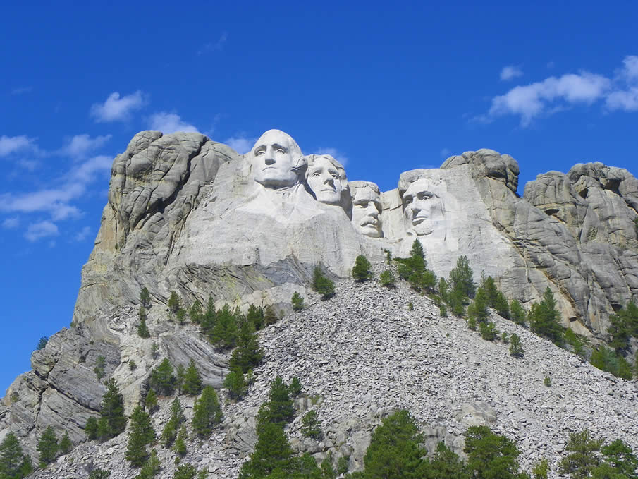 Mount Rushmore in South Dakota