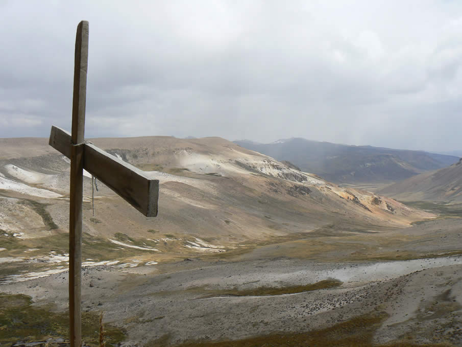 Nevado Mismi in Peru ( source of the Amazon River ) 