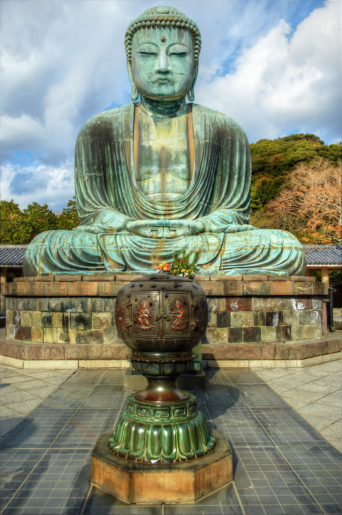 The Great Buddha of Kamakura in Tokyo