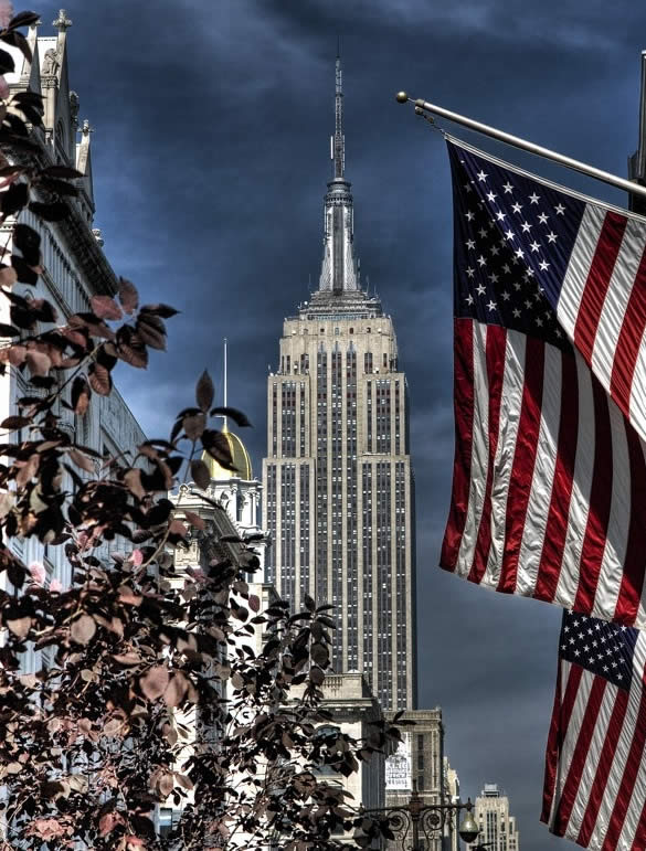 The Empire State Building in New York