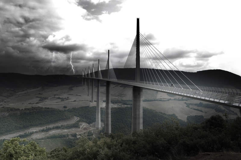 Millau Bridge in France